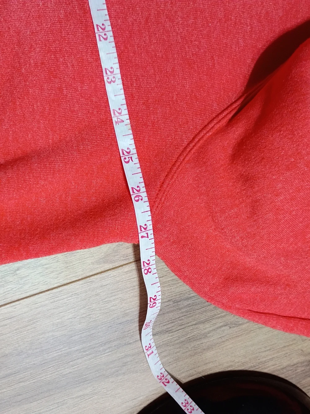 Carhartt Orange Pullover Hoodie with Front Pocket